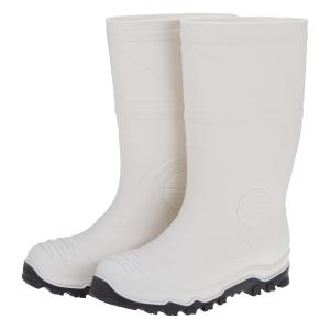 暑熱対策】メンズ 長靴 レインブーツ 弘進ゴム ムレノン MT02 白