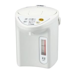 タイガー（TIGER） 電気ポット 2.2L ホワイト PDR-G221-W 〈PDRG221-W