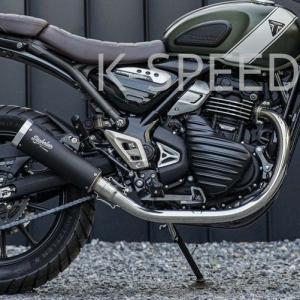 トライアンフ スピード400 SPEED400 バーエンドミラー : モトパーツ