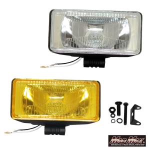 KOITO製 角フォグランプ ウロコバイザー付き 2個組 : 常陸美装