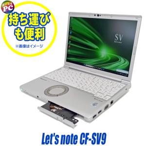 Let's note SV Panasonic CF-SV8R13VS Core i5-8365U 12.1型TFT8GB