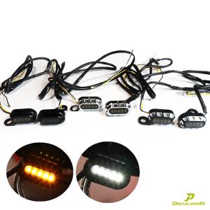 バルカン400クラシック 4.5インチロケットライト（ブラック