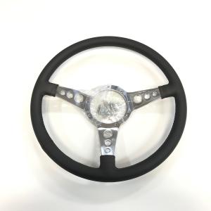 モトリタMK3ウッドステアリング・13インチ フラット : ミニマルヤマ