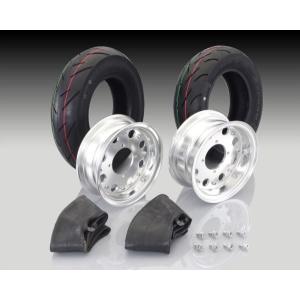 KITACO（キタコ） モンキー 8インチアルミホイール入門SET(WIDスタイル