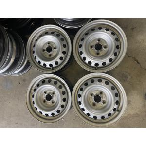 激安 4本セット】トヨタ ヤリス(2020.2~) 純正 スチール 鉄ホイール 鉄