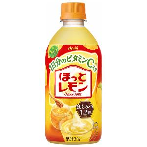 アサヒ（asahi） ほっとレモン 480ml ペットボトル 24本入 果汁飲料