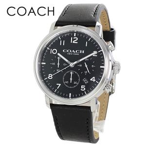 COACH（コーチ） 腕時計 手表 メンズ 革ベルト 青 文字盤 20代 30代