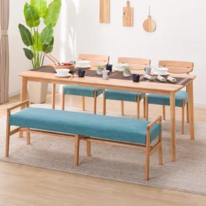 ニトリ（NITORI） 幅180 ダイニングテーブル5点セット（DTアルナス