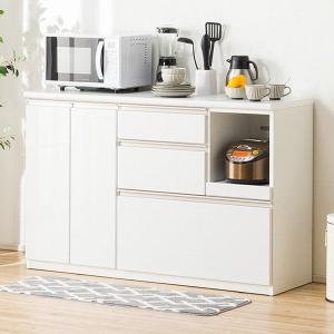 ニトリ（NITORI） キッチンカウンター(レジューム120-2QH-R WH) ニトリ