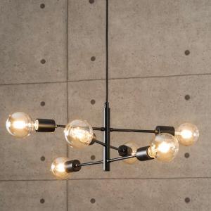 ニトリ（NITORI） ガラスペンダントライト 5灯 ANV ゴールド (Living