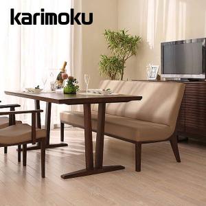 カリモク家具（KARIMOKU FURNITURE） カリモク 長椅子 2人掛け 平織