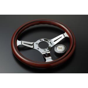 ナルディ タイプ 高級 ウッド ステアリング 35パイ 本杢 : エス