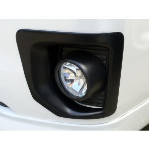 4型ナロー フォグカバー カーボンルックブラック ハイエース 200系 4型