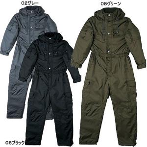 シンメン（BigRun）617防寒ツナギ服（4L・5L）/ポリエステル100%防寒円