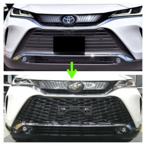 MODELLISTA モデリスタ フードガーニッシュ メッキ ハリアー MXUA80