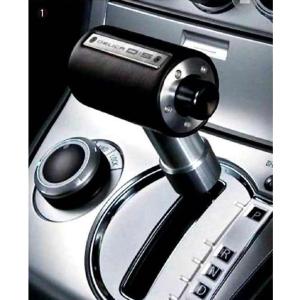 デリカD：5 アルミ／本革シフトノブ 三菱純正部品 パーツ オプション