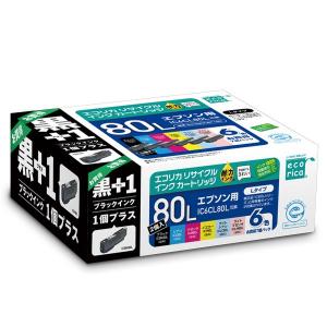 エプソン（EPSON） IC6CL80L 6色パック インクカートリッジ 純正品 JAN