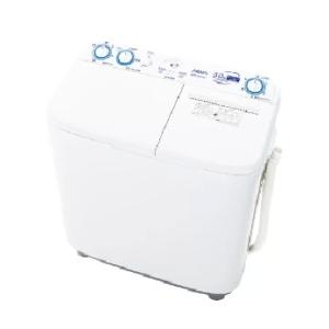 アクア(AQUA) AQW-N401-W ホワイト 2槽式洗濯機 洗濯4kg/脱水4kg