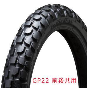 IRC ☆IRCタイヤ2本+チューブ2本+リムバンド2本販売 GP22 80/90-17 M/C