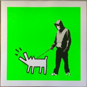 Banksy バンクシー KATE MOSS ケイトモス WCP リプロダクション シルク