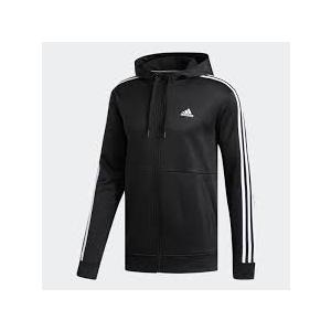 adidas（アディダス） 新品 ジャケット フルジップ パーカー 黒 メンズ