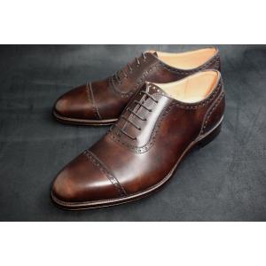 ヤンコ Uチップ ダークブラウンスエード （YANKO 14539 DARK BROWN