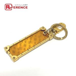 LOUIS VUITTON◇ポルト・クレ・アンソレンスメタリック/--/GLD