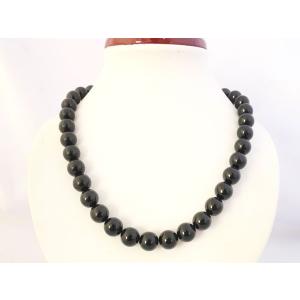 黒珊瑚 ネックレス 10mm玉 内径42cm ブラックコーラル パワーストーン