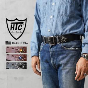 HTC スタッズベルト ＃31 スター 星柄 made in usa アメリカ製