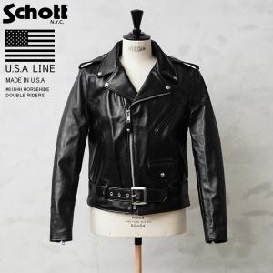 Schott N.Y.C（ショット） Schott USA LINE 641HH ホースハイド