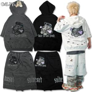 GALFY ガルフィー セットアップ メンズ レディース 犬 魔改造紋紋SETUP