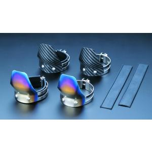 K-FACTORY（ケイファクトリー） フロントフォークガード 素材：チタン