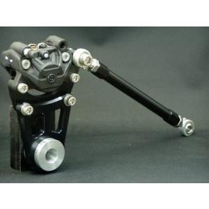 ゼファー/ゼファーχ リヤキャリパーサポート (brembo 2POT) ブラック