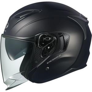 EXCEED OGK KABUTO EXCEED-2 フラットブラック L(59-60cm) ヘルメット