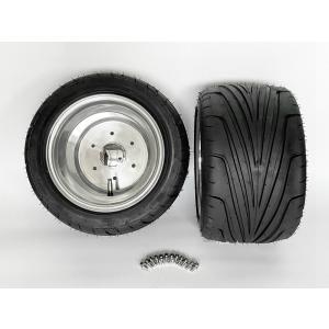 互換品】ジャイロキャノピー・UP・X用 ホイール タイヤ set 225/45-10