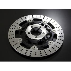 Arashi製フロント用ブレーキディスク1009黒 ゼファー1100RS ZRX1200S