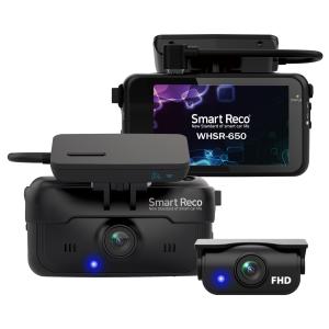 スマートレコ TCL ドライブレコーダー+リアカメラ セット WHSR-650+