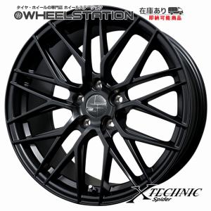 X-TECHNIC Spider 18x8.0J OFF+50 5H/PCD100 精悍な見た目のスパイダー