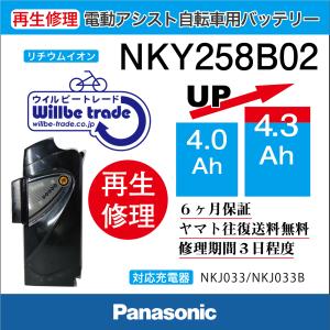 Panasonic（パナソニック） 電動自転車 バッテリー NKY528B02 （6.6Ah