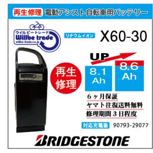 YAMAHA（ヤマハ） 電動自転車 バッテリー 90793-25116 (X60-22)（8.1