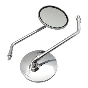 ポッシュフェイス POSHFaith スタジアムラウンドミラー タイプ2 メッキ