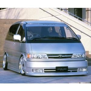 エスティマ TCR 10/20 11/21 SIDE STEP&DOOR PANEL 塗装済み : エアロ