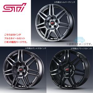 SUBARU（スバル） SG217VC100【スバル純正】STIホイールセット18インチ