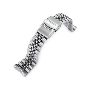 22mm メタル時計バンド ステンレススチール ジュビリー ブレスレット