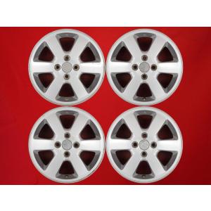 前後異サイズ 4本SET】三菱i(アイ)用 5スポークタイプ アルミホイール