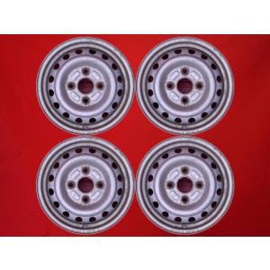 激安 4本セット】ウェッズ キャロウィン 単穴 スチール 鉄ホイール 鉄