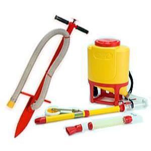 背負式 肥料散布機 (さんすけ OB-24) と (ホール施肥機 OC-H) セット