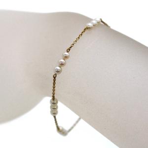 TASAKI（タサキ） パールブレスレット 約18cm 約2.6g K18 18金