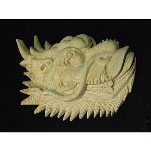 波】長さ30cm（高さ9cm）社寺仏閣、山車 だんじり彫刻 在庫処分品