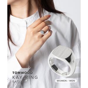 TOM WOOD（トムウッド） Cushion Ring クッション リング サテン